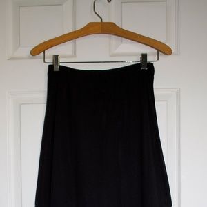 Long black skirt
